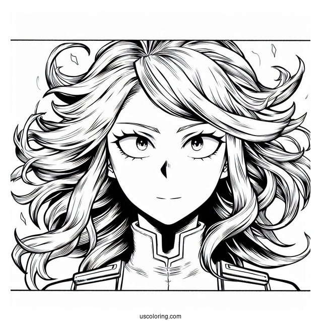 My Hero Academia Coloring Page The Movie Poster