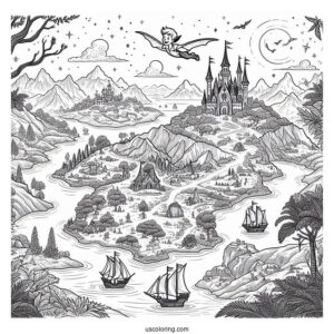 Neverland Map
