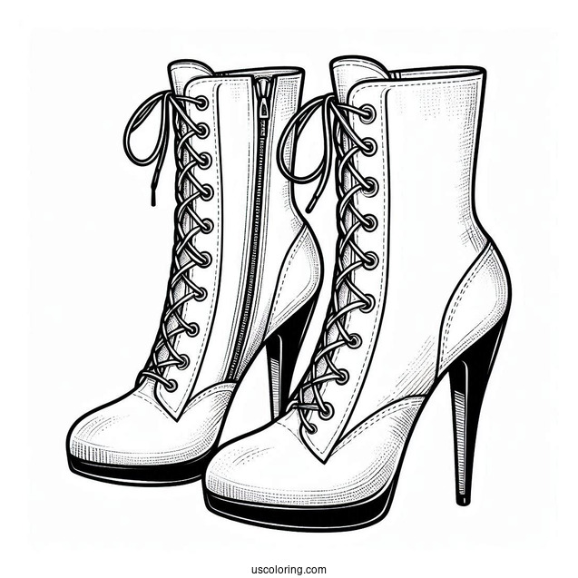 High-Heeled Boots