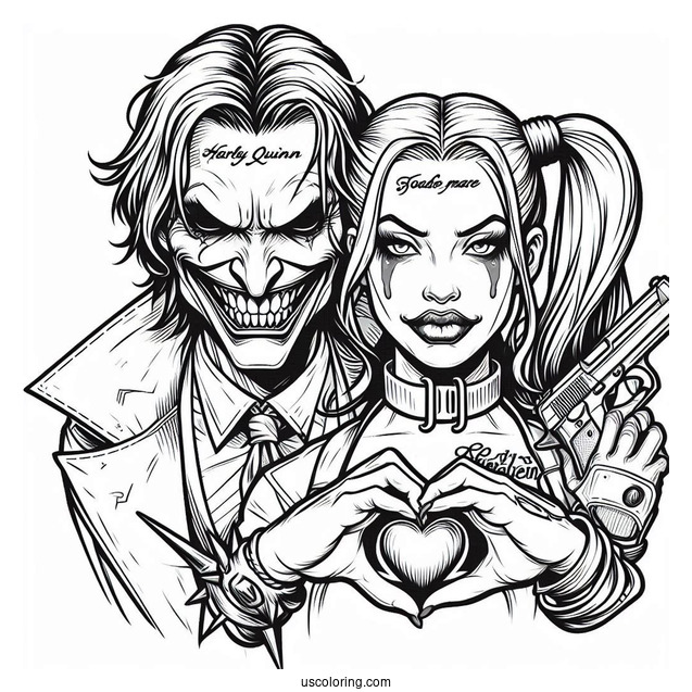 Harley Quinn And The Joker In Suicide Squad