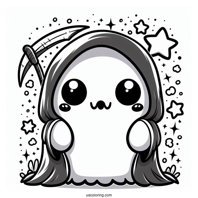 Otto The Grim Reaper Squishmallow