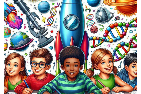 Science Coloring Pages Featured Image