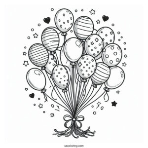 Bunch Of Party Balloons