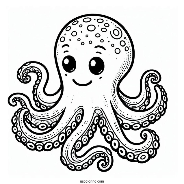 Macroctopus Coloring Page