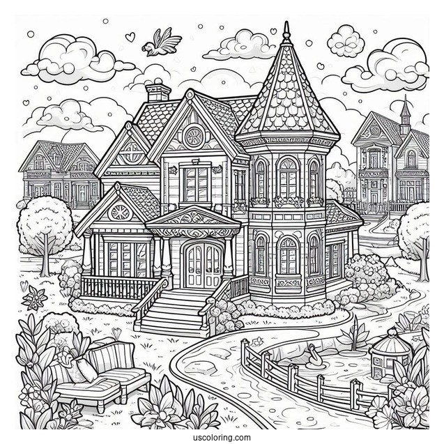 Barbie Dreamhouse Adventures To Color