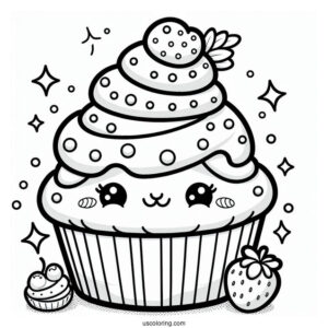 Creamy Cookie Cupcake Shopkins