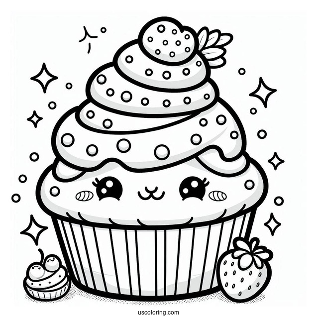 Creamy Cookie Cupcake Shopkins