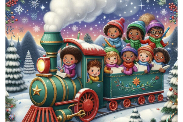 Polar Express Coloring Pages Featured Image