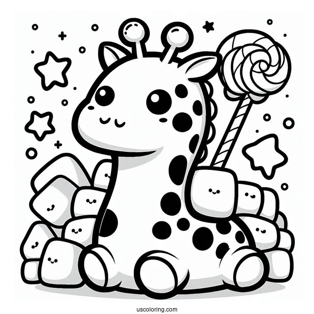 Garry The Giraffe Squishmallow