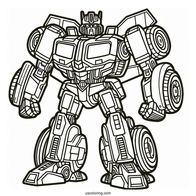 Bumblebee Transformer Robot To Color