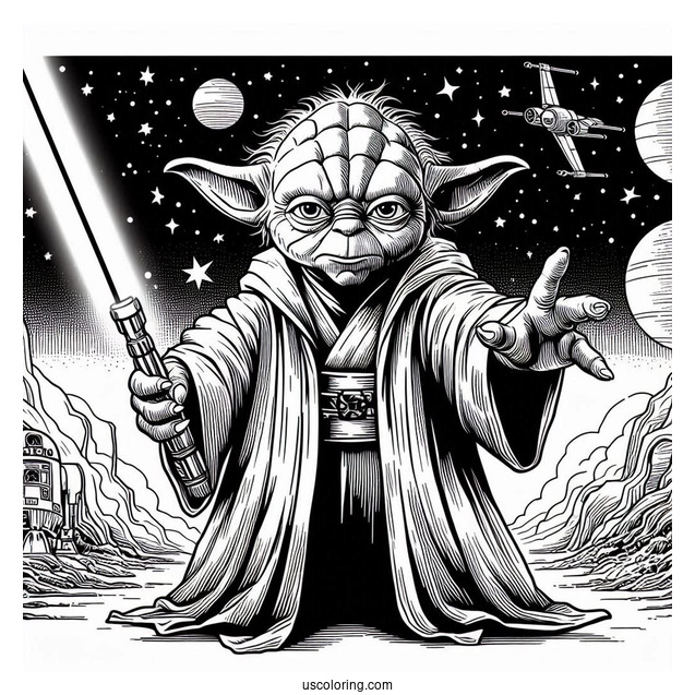 Yoda Using The Force