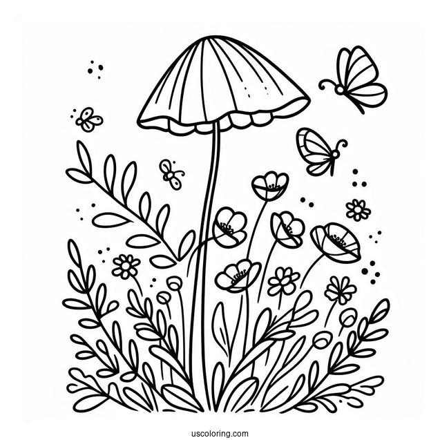 Poppy Playtime Coloring Page Of Simple Mommy Long Legs For Preschoolers