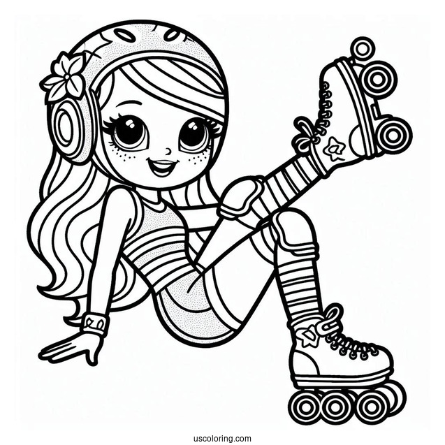 Roller Ska8er From Athletic Club