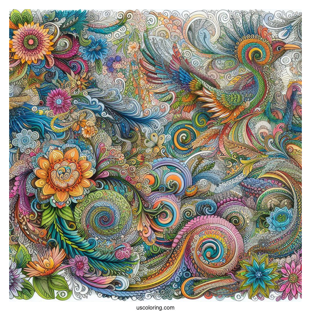 tangled coloring pages feature image