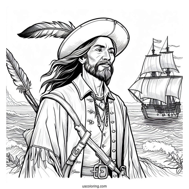 Simple Outline Of John Smith On Port