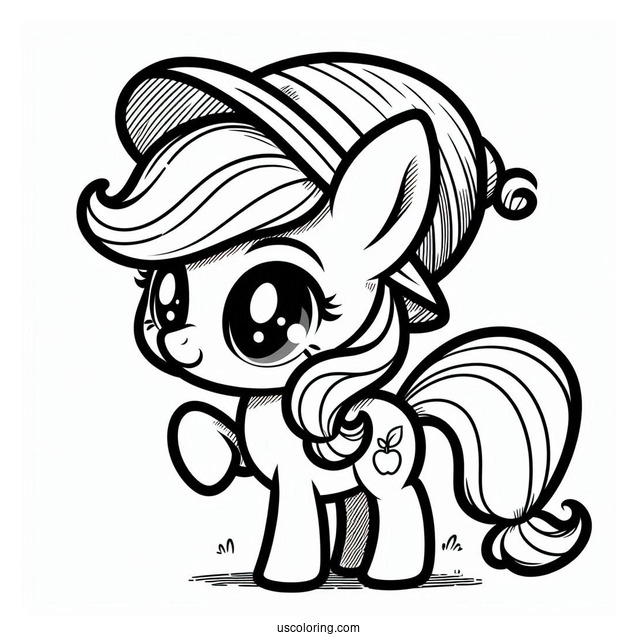 Baby Applejack with Hat for Kids