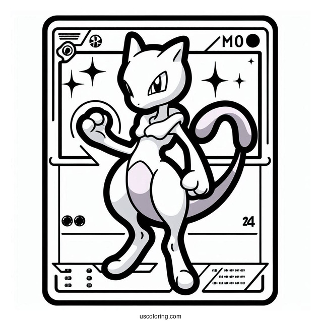 Mewtwo Pokemon Card