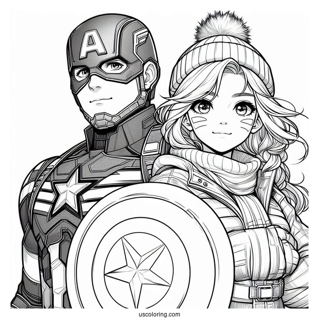 Winter Solider And Captain America