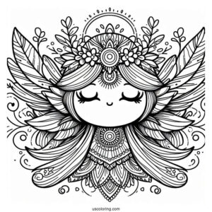 OwakCX Sprunki Coloring Page