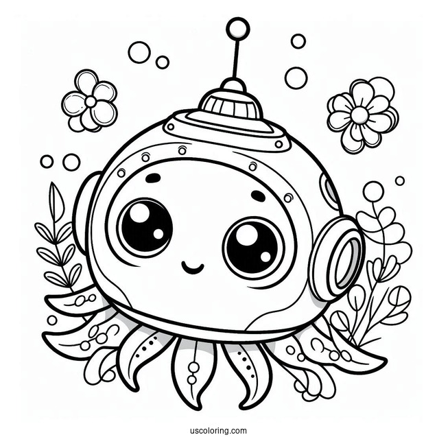 Octonauts Coloring Page Octopod