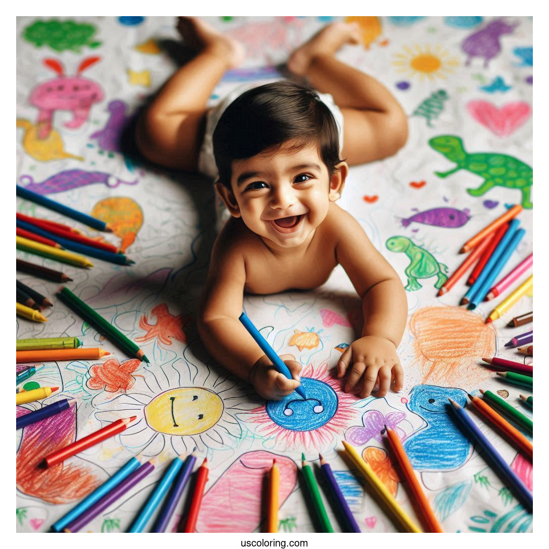 Baby Coloring Pages Featured Image v2