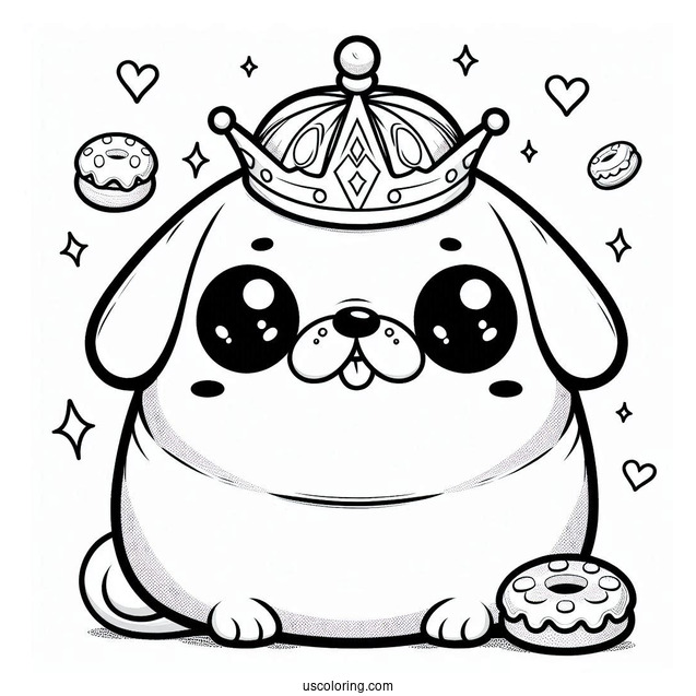 Prince The Pug Squishmallow