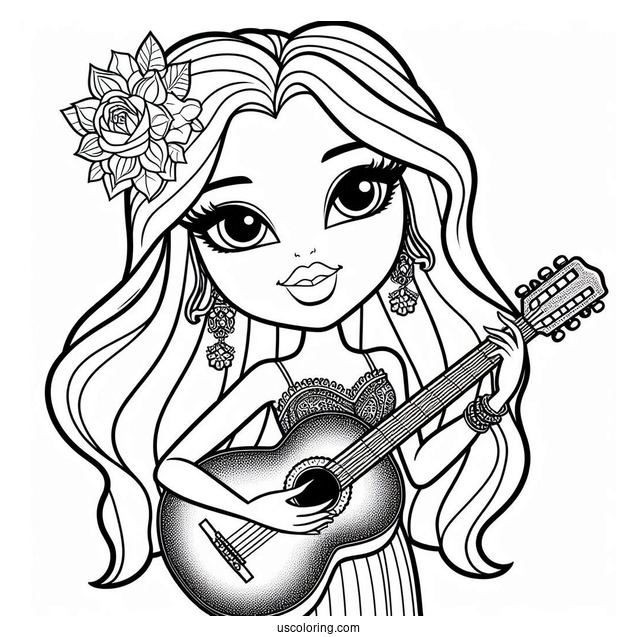 Eitan Bratz Doll Playing Guitar