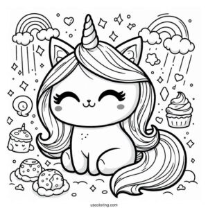 Sabrina The Caticorn Squishmallow