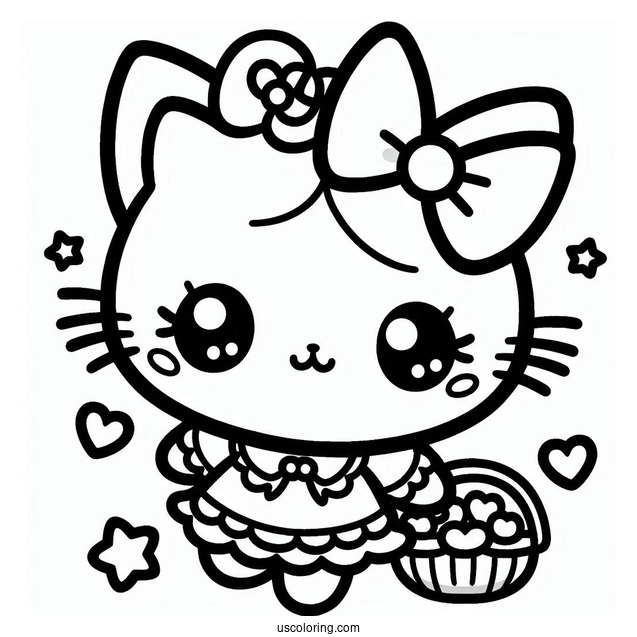 Sanrio Coloring Pages Of Easy Badtz Maru