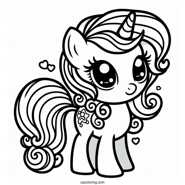 Kawaii My Little Pony Cartoon For Kids