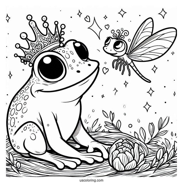 Frog Prince Naveen Talking To Ray Firefly