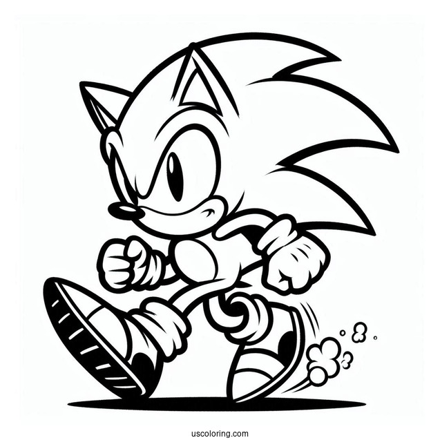 Sonic Exe Coloring Page Capturing Tails