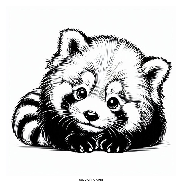 Meilin Lee Red Panda To Color