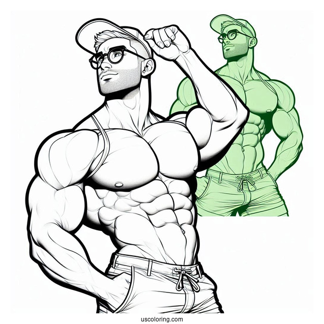 Brace Banner Hulk Wearing Glasses