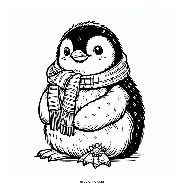Snares Penguin Coloring Page For Kids