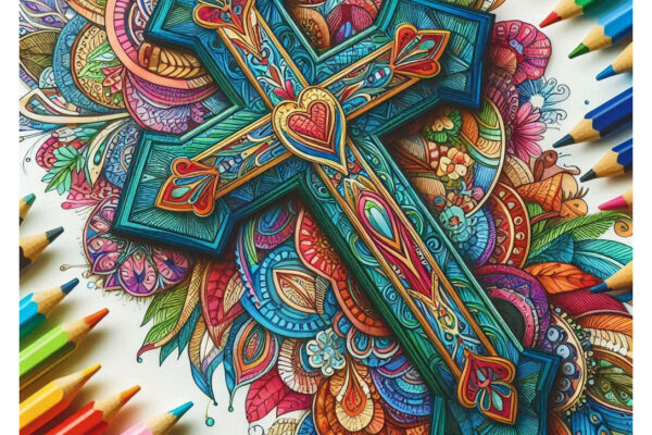 Cross Coloring Pages Featured Image