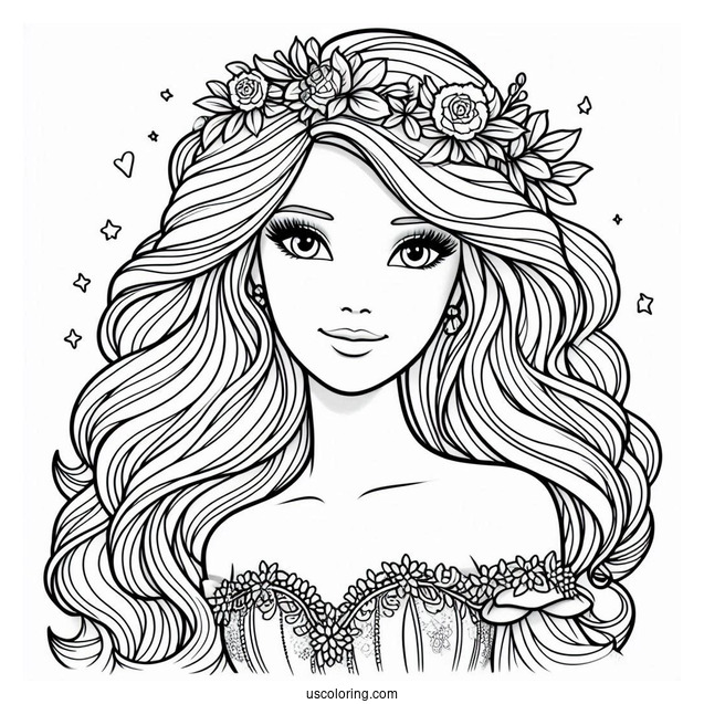 Barbie Movie Coloring page 3