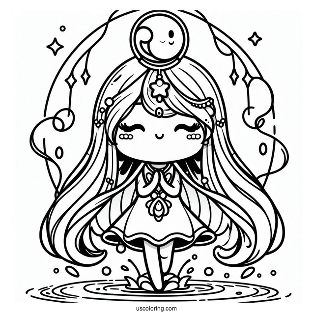 OwakCX Sprunki Coloring Page