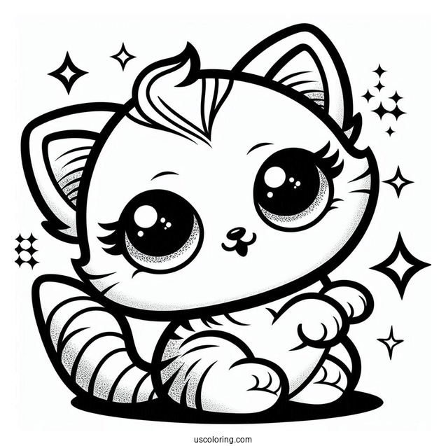 Baby Cat From Theater Club