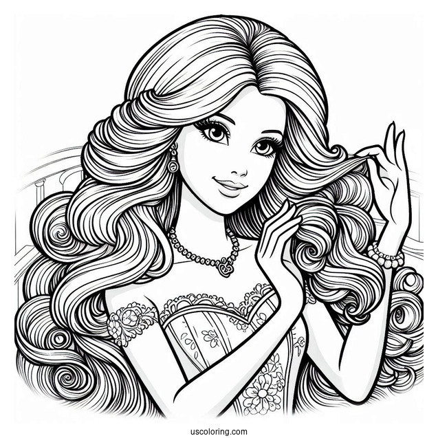 Barbie Movie Coloring page 5