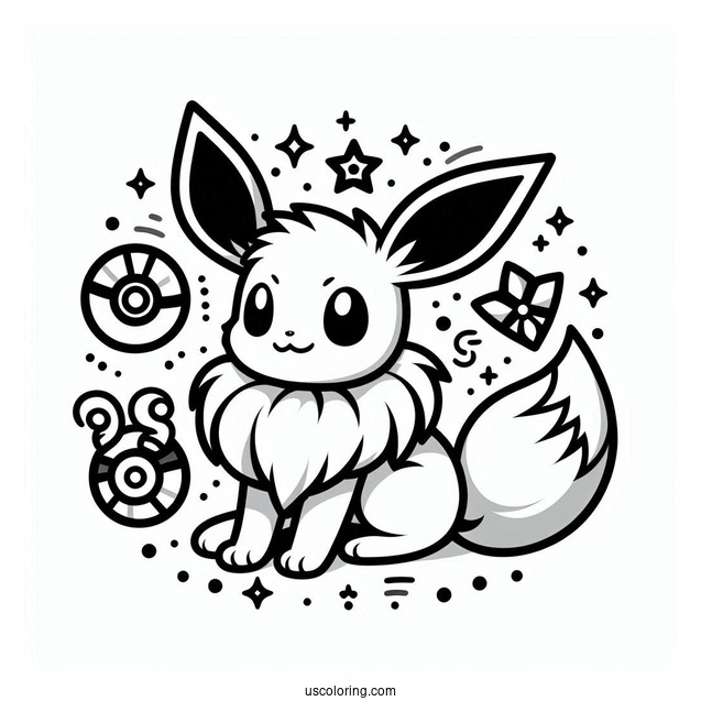 Eevee Pokemon With Badges