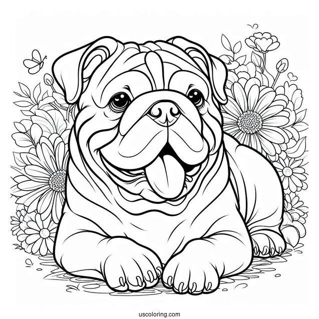 Friendly Adult Bulldog