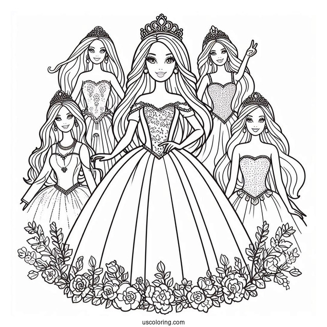 Barbie Movie Coloring page 3
