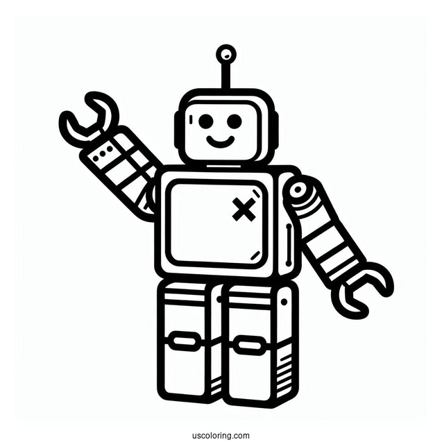 Mr Robot Roblox To Color