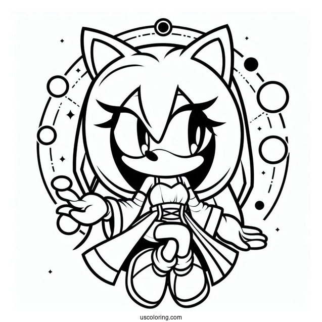 Easy Outline Of E-102 Gamma Coloring In For Kids