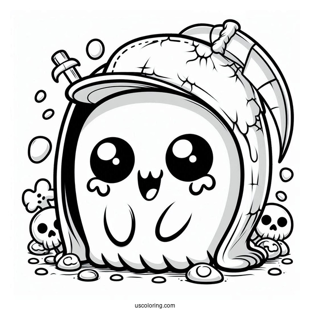 Otto The Grim Reaper Squishmallow