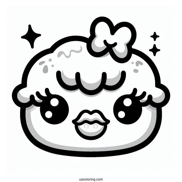 Cartoon Lippy Lips Shopkins