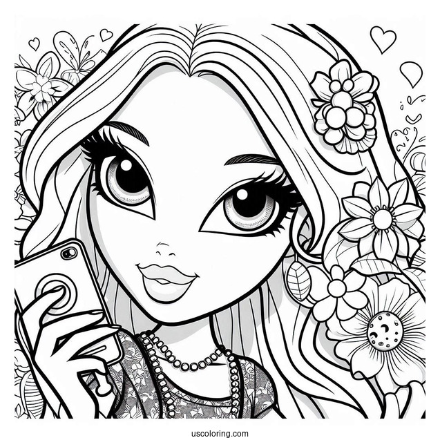 Cloe Taking A Selfie