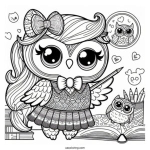 Teachers Owl From Spirit Club