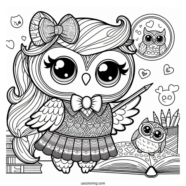 Teachers Owl From Spirit Club